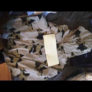A bathing ape bape camo full zip hoodie